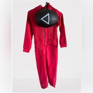 Squid Games Children Halloween Costume